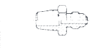 Adapter, Flared Tube to Male Pipe