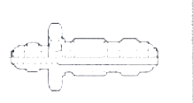 Reducer, Flared Tube to Bulkhead