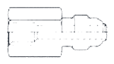 Reducer, Female Port to Flared Tube