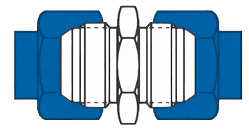 Reducer/Union, Flared Tube to Flared Tube